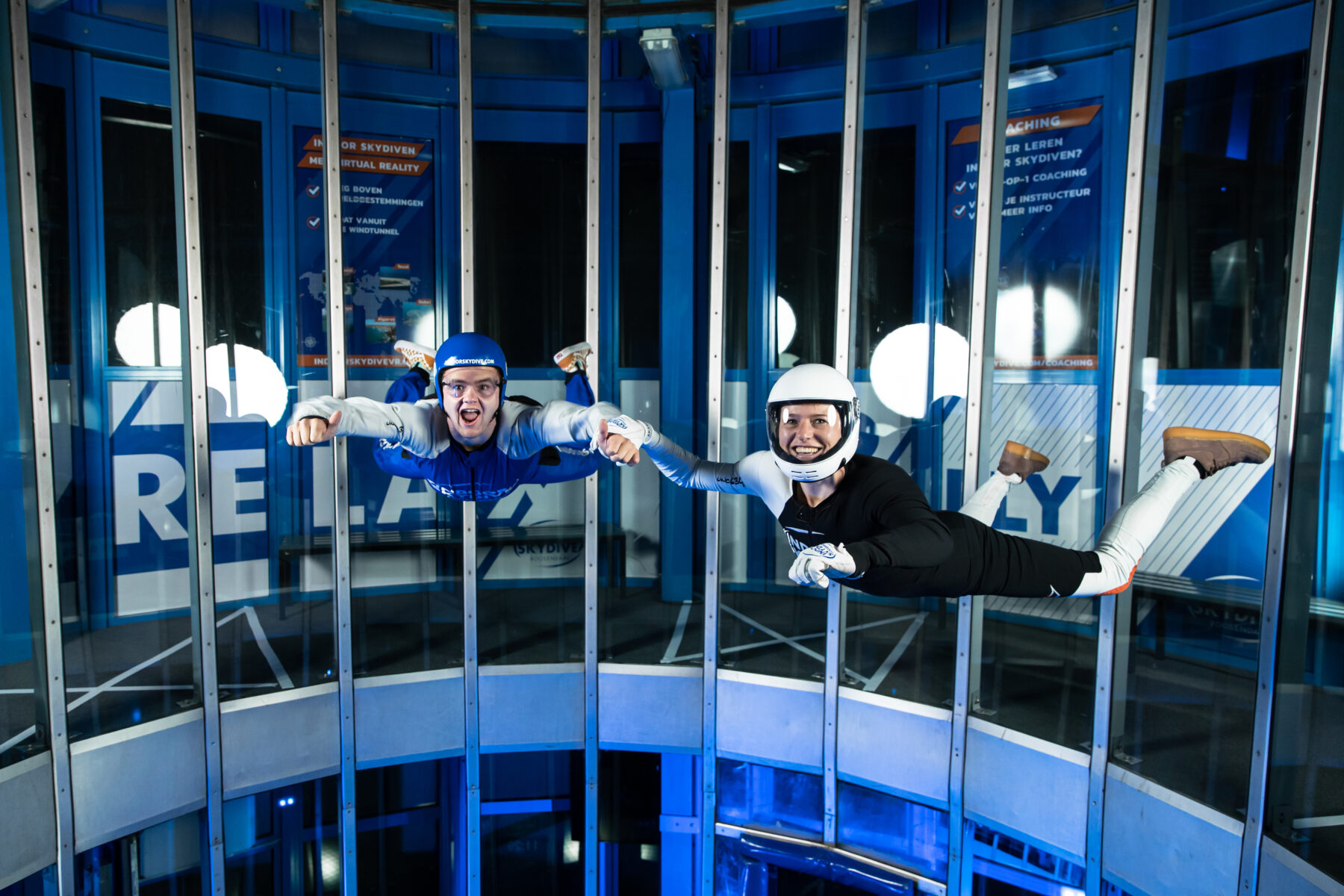 Indoor Skydive Roosendaal Groepen en Zakelijk